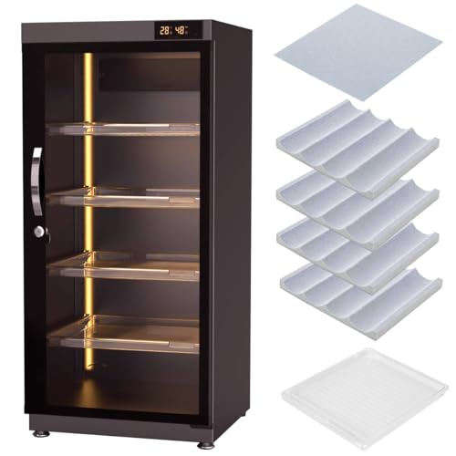 防湿庫　125l 購入して半年の美品 Amazon | リクリーン 防湿庫 NEXT デジタル湿度計 5年保証 ドライ